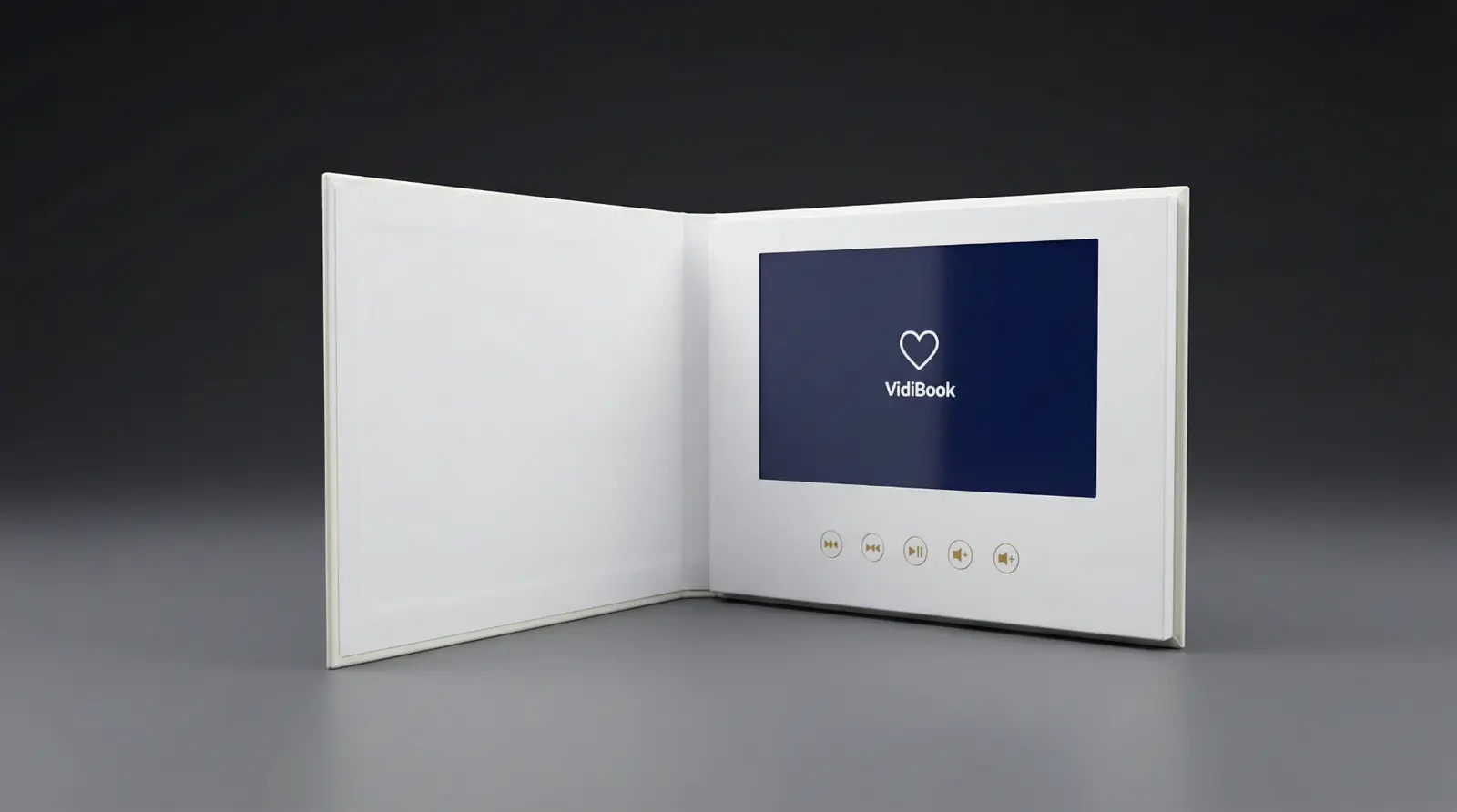 Vidibook videókönyv – nyitva oldalról