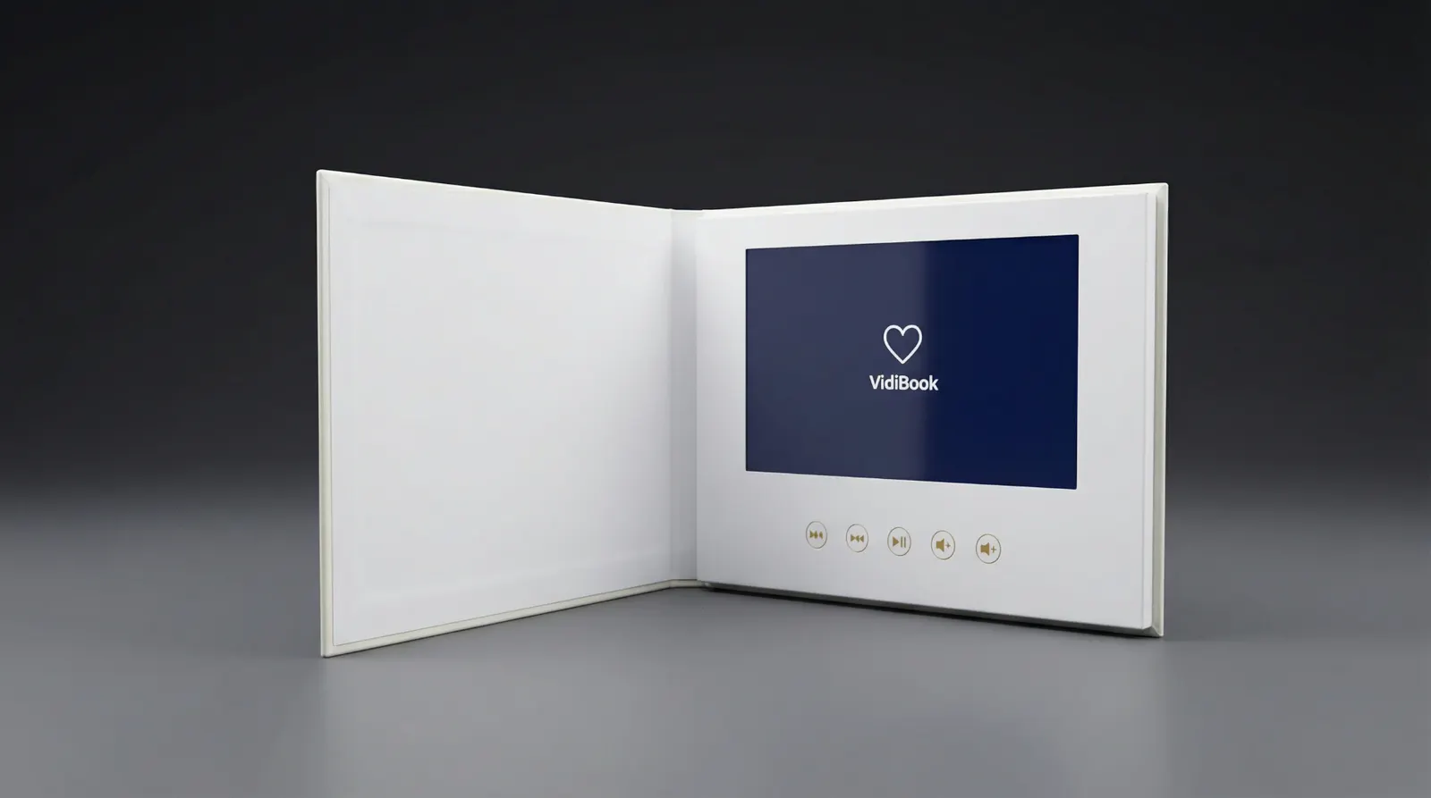 Vidibook videókönyv – nyitva oldalról