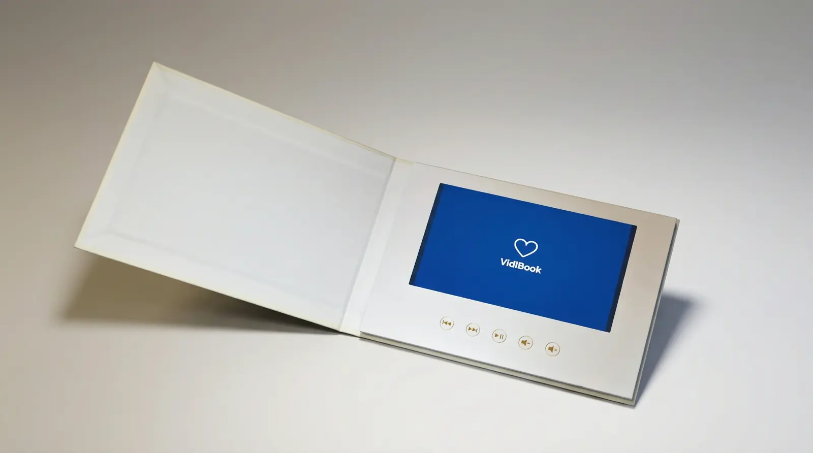 Vidibook videókönyv – nyitva elölről